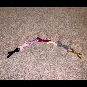 Set of 7 Small Baby Girl Headbands